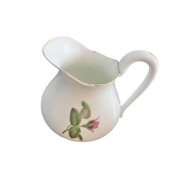 Vintage Large Limoges Rose Botanical Cream and Sugar Set - Picture 2 of 13